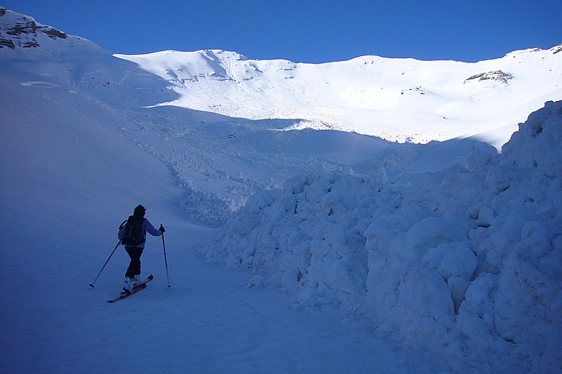 #2 Dans le vallon après le premier verrou, vu la taille des boulettes. Dans le vallon après le premier verrou, vu la taille des boulettes.