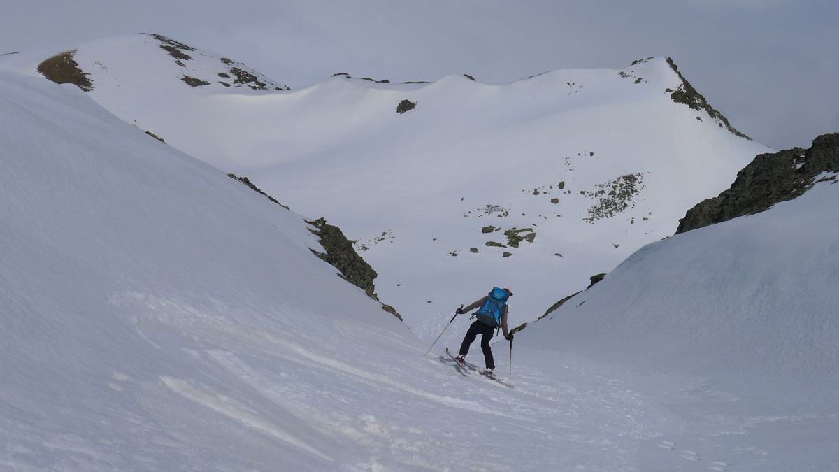#12 Couloir Pinelli : Dans ces conditions, c Couloir Pinelli : Dans ces conditions, c'est une piste verte...