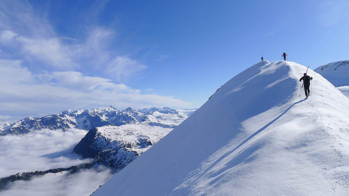 #5 Arête Brouffier : Enneigement exceptionnel Arête Brouffier : Enneigement exceptionnel