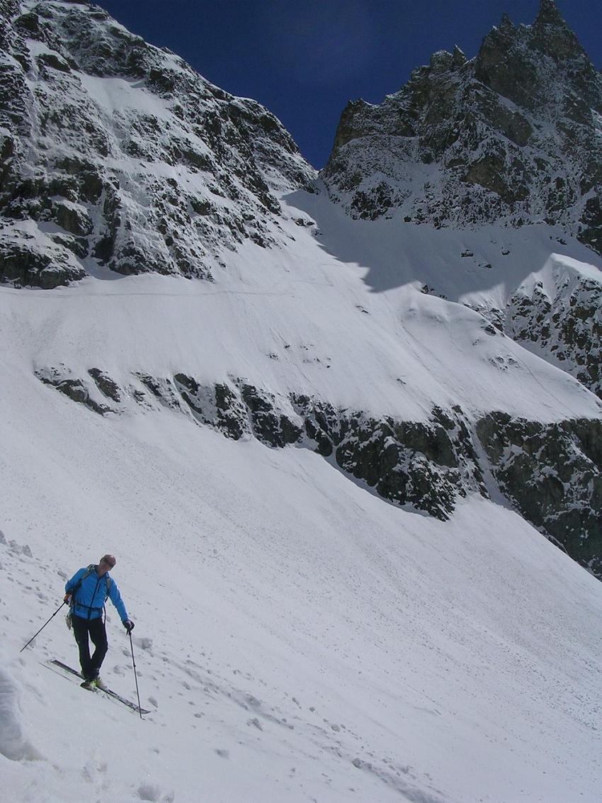 #12 pente du col des écrins, expo. Tout est bien qui finit bien. pente du col des écrins, expo. Tout est bien qui finit bien.