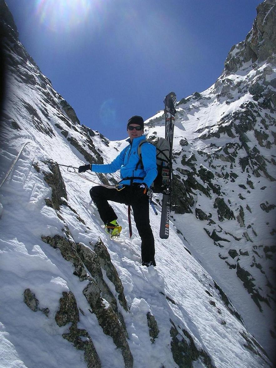 #11 les câbles du col des écrins. pas si évidents que ça en a l les câbles du col des écrins. pas si évidents que ça en a l'air.