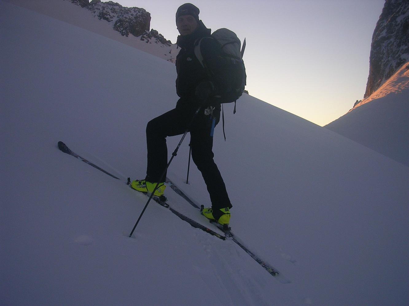 #4 le col des avalanches au lever du jour (5h45) le col des avalanches au lever du jour (5h45)