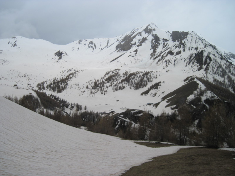 #9 Le col de l Le col de l'Ane (ou de l'Eissalette), et à droite Costa Rouenda, pris depuis le point coté 2131m
