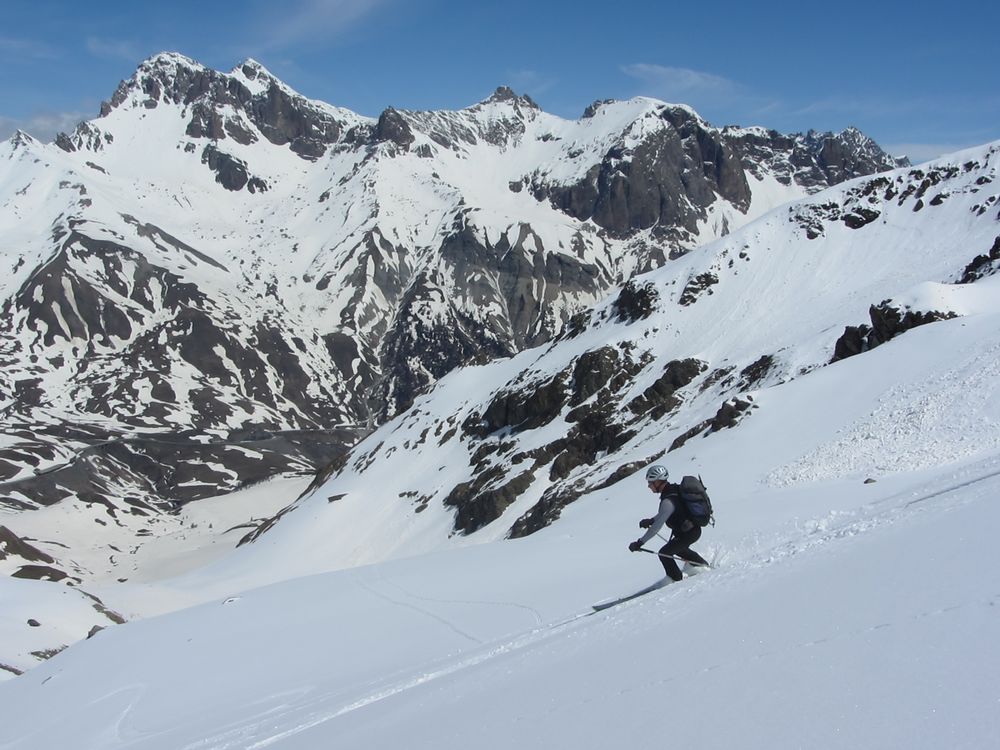 #8 devant le Grand Galibier devant le Grand Galibier