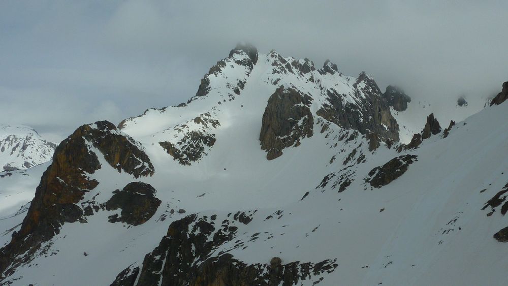 #3 Moulinière couloir sud : On a changé d Moulinière couloir sud : On a changé d'objectif, peut-être à tort...