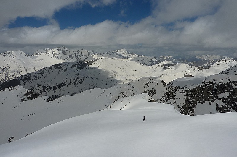 #3 Sanguineirette : Sur la crête, bonne condition (couteaux nécessaires sur 50m) Sanguineirette : Sur la crête, bonne condition (couteaux nécessaires sur 50m)