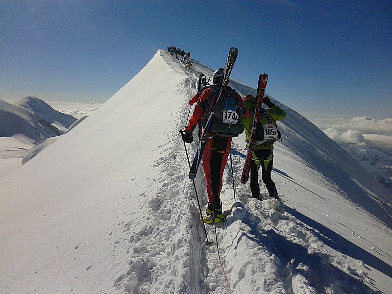 #2 Arête du Castor : Premier passage à 4000 Arête du Castor : Premier passage à 4000