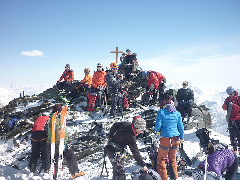 #25 Natnco raid Suisse : J2, sommet du Fluchthorn Natnco raid Suisse : J2, sommet du Fluchthorn