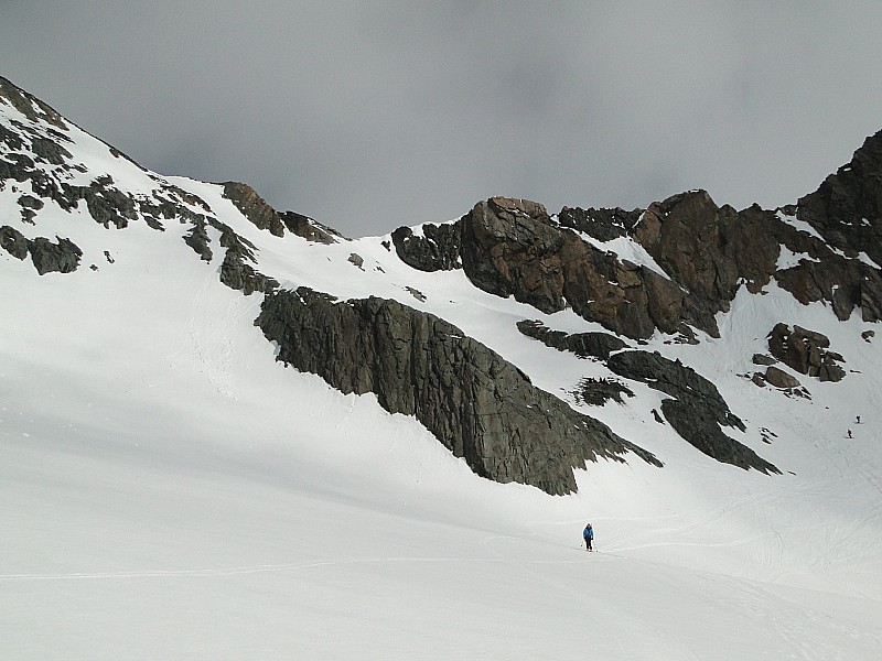 #18 Ötztal 2013 : Vue sur le Brochkogeljoch après sa descente. Ötztal 2013 : Vue sur le Brochkogeljoch après sa descente.