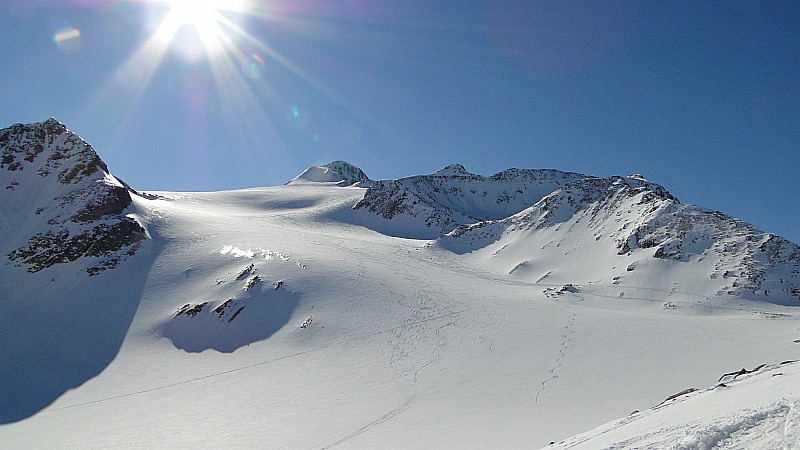 #5 Ötztal 2013 : Le Similaun, vu du refuge Similaun. Ötztal 2013 : Le Similaun, vu du refuge Similaun.
