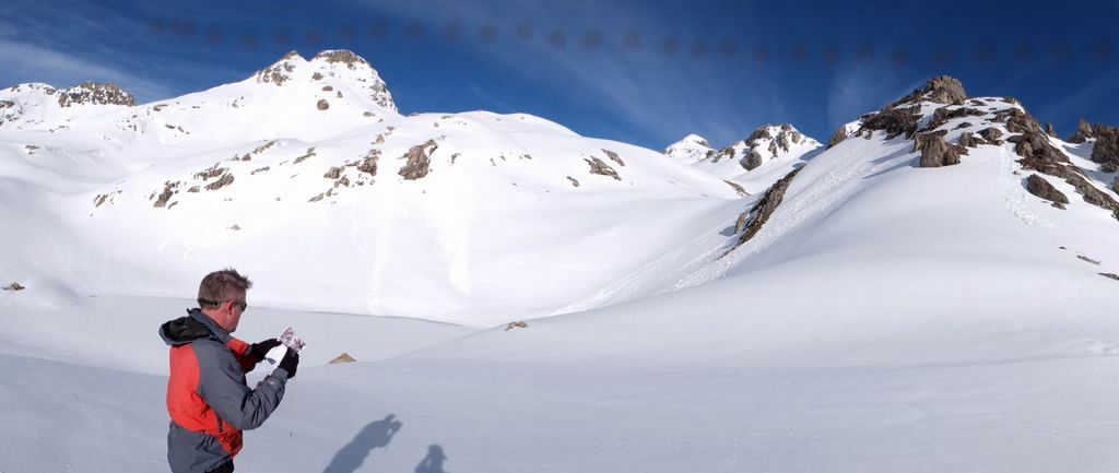 Un peu d'orientation : au niveau du Lac Blanc