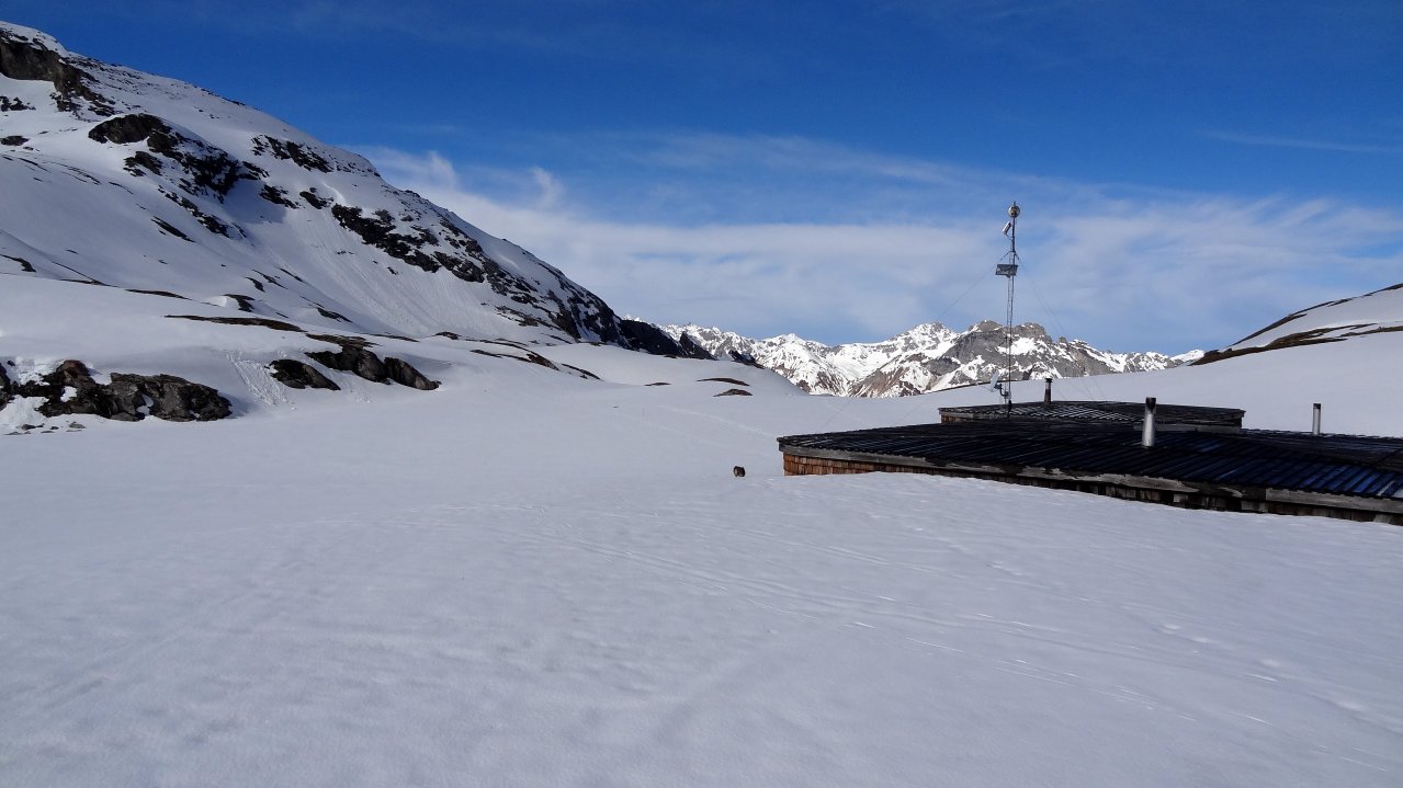 #2 Le refuge de la Vanoise : Les marmottes sont sorties, il y en avait tout autour du refuge Le refuge de la Vanoise : Les marmottes sont sorties, il y en avait tout autour du refuge