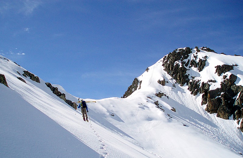 #19 Aiguille d Aiguille d'Olle : Objectif en vue