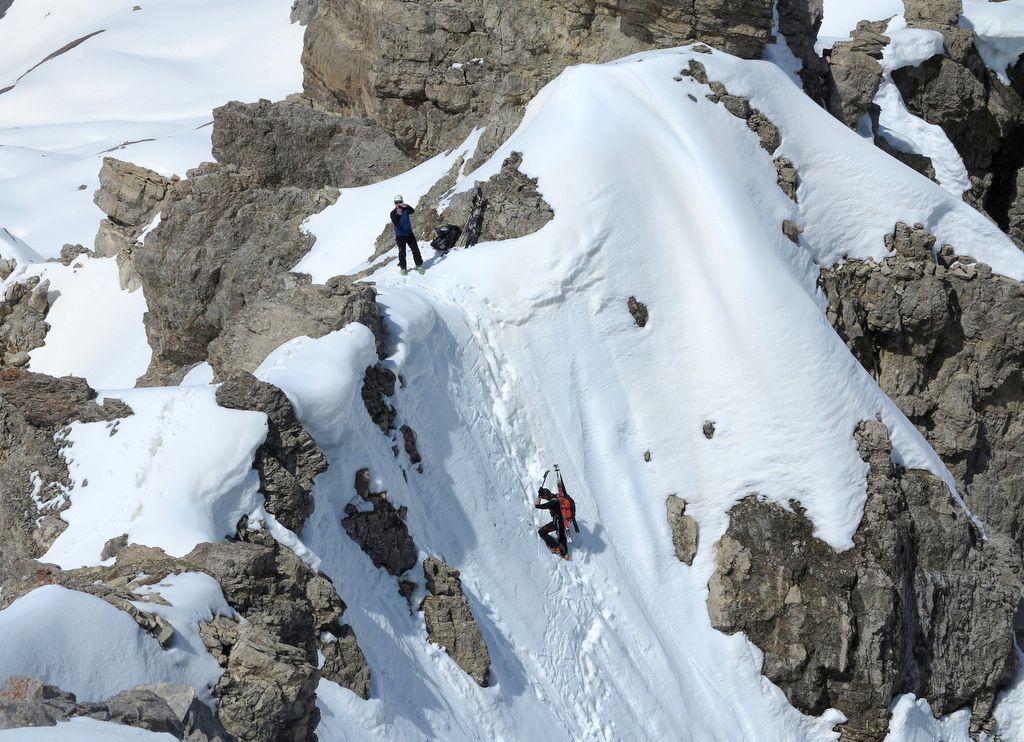 #22 Arrivée sur la crête Arrivée sur la crête