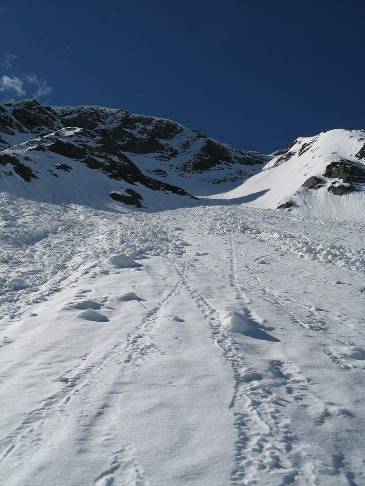 #3 Couloir de Pépin : On butera dans l Couloir de Pépin : On butera dans l'étroiture ... ça parpine trop dans l'axe !
