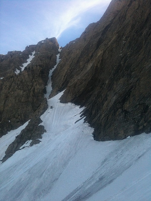 #1 couloir sw du pouzenc : a notre grande tristesse pas en condition! couloir sw du pouzenc : a notre grande tristesse pas en condition!