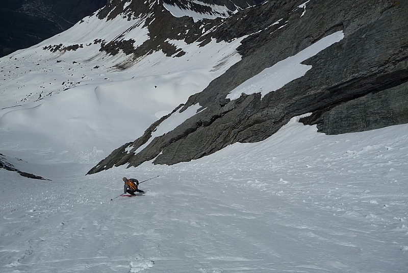 #9 derniere pente : pente moins raide mais neige moins bonne derniere pente : pente moins raide mais neige moins bonne