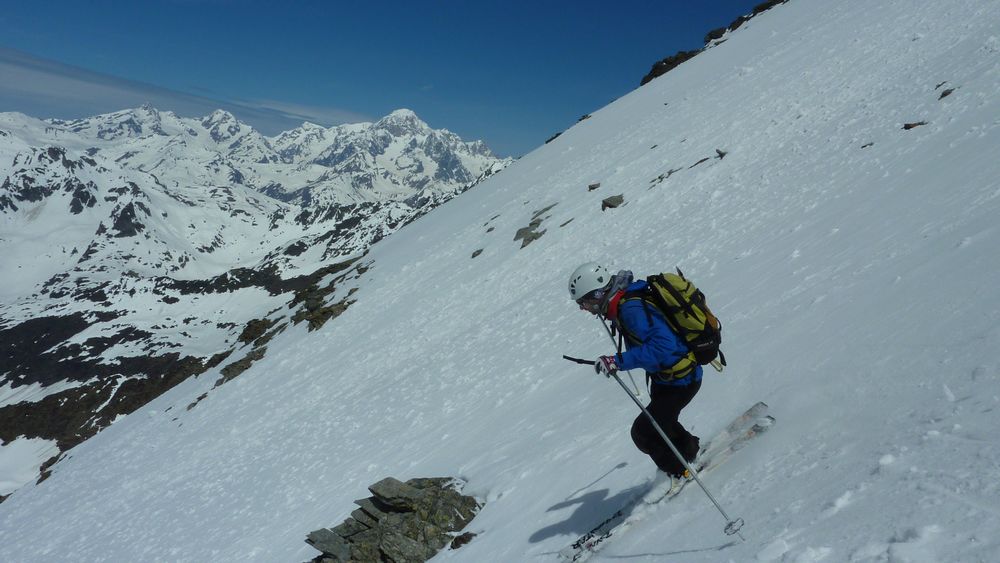 #18 Micha : la moquette arrive sur fond de Mont Blanc Micha : la moquette arrive sur fond de Mont Blanc