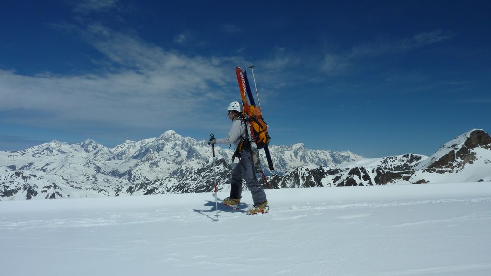 Delle : entre Mont Blanc et Grandes Jorasses