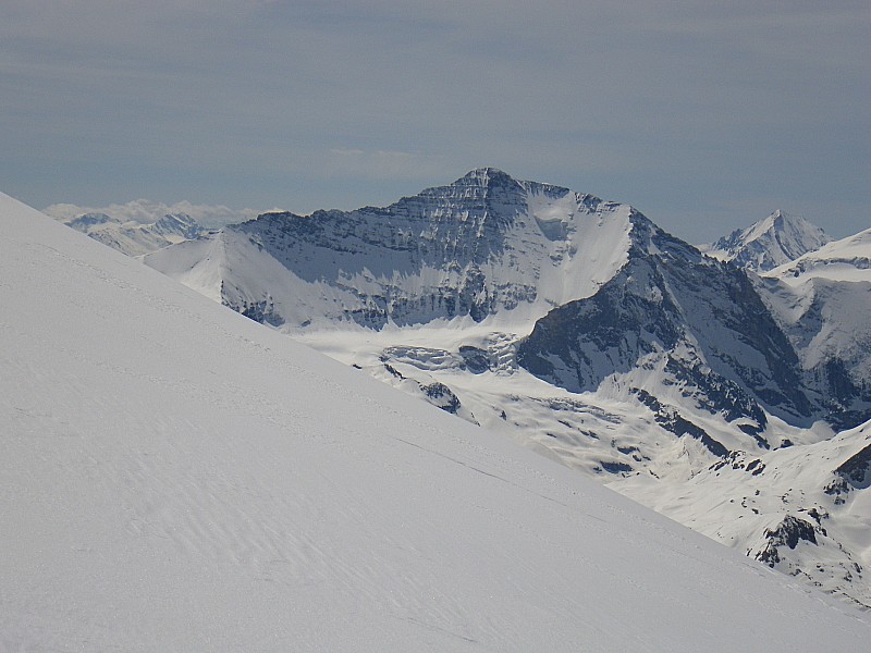 #3 Grande Casse : Vue sur la face Nord de la maîtresse des lieux Grande Casse : Vue sur la face Nord de la maîtresse des lieux