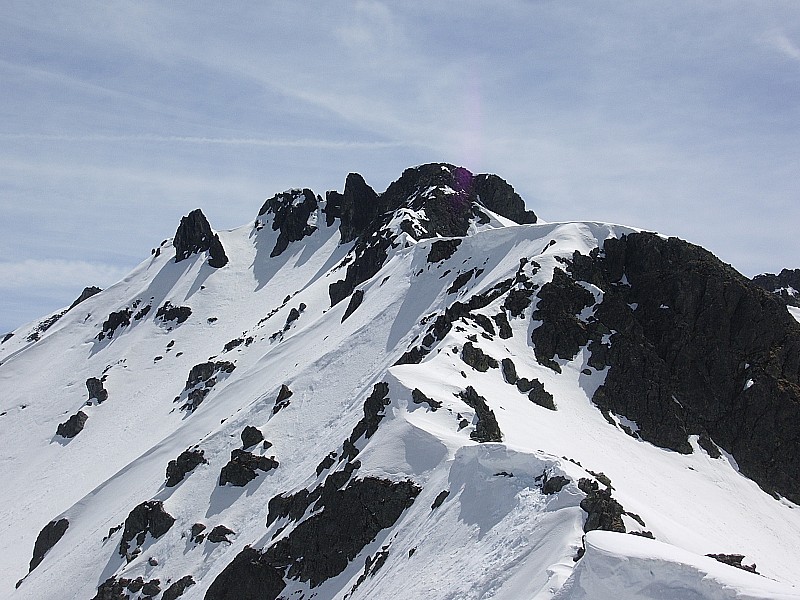 #7 Vue du sommet : Vers Col et Dent du Pra Vue du sommet : Vers Col et Dent du Pra