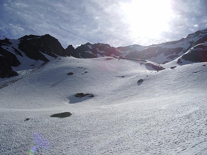 #3 Au-dessus du lac de la Jasse : Vue vers le haut Au-dessus du lac de la Jasse : Vue vers le haut