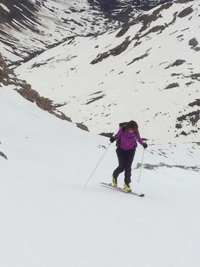 #2 montée sous un petit voile nua : Montée sous le col d montée sous un petit voile nua : Montée sous le col d'Aussois