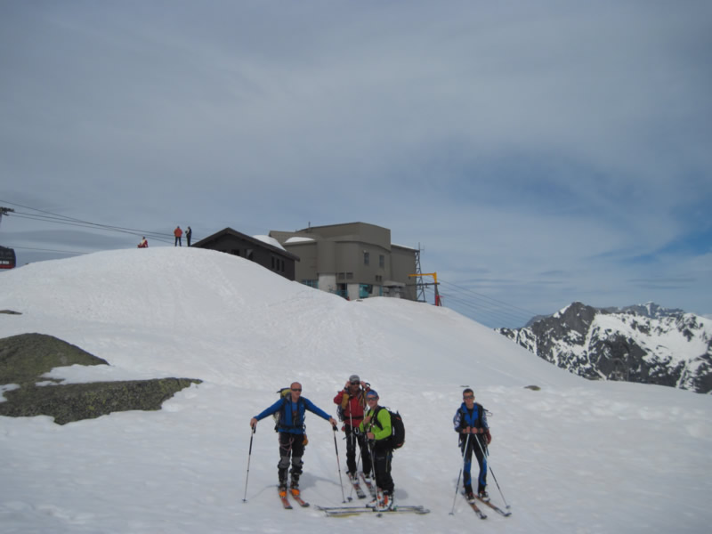 Départ : Départ au plan de l'Aiguille