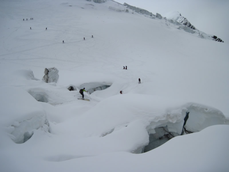 Montée au refuge