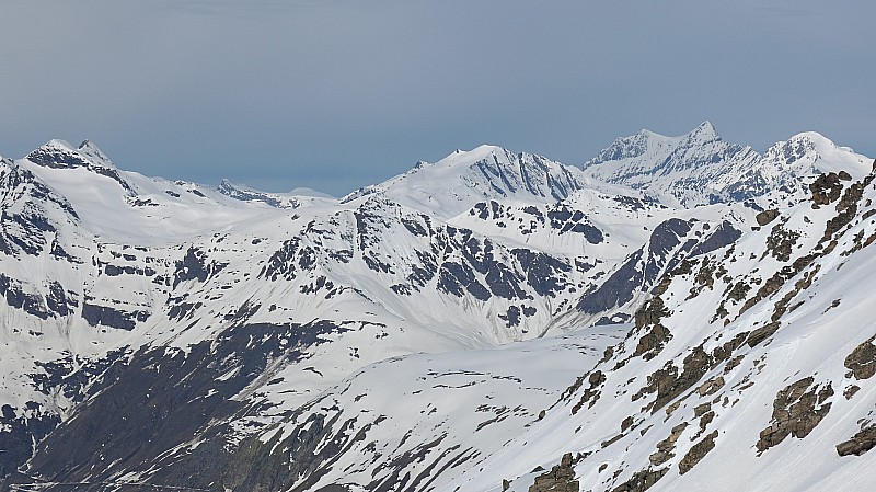 #9 Traversée Carro-Albaron : J2: zoom sur la grande casse et la Vanoise. Ca se couvre un peu... Traversée Carro-Albaron : J2: zoom sur la grande casse et la Vanoise. Ca se couvre un peu...