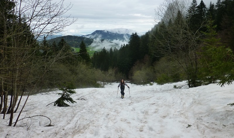 #1 haut de la piste : encor bien haut de la piste : encor bien