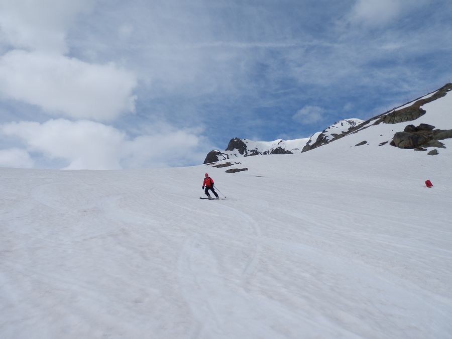 Les pistes : Le fond est parfaitement tassé, très bon ski