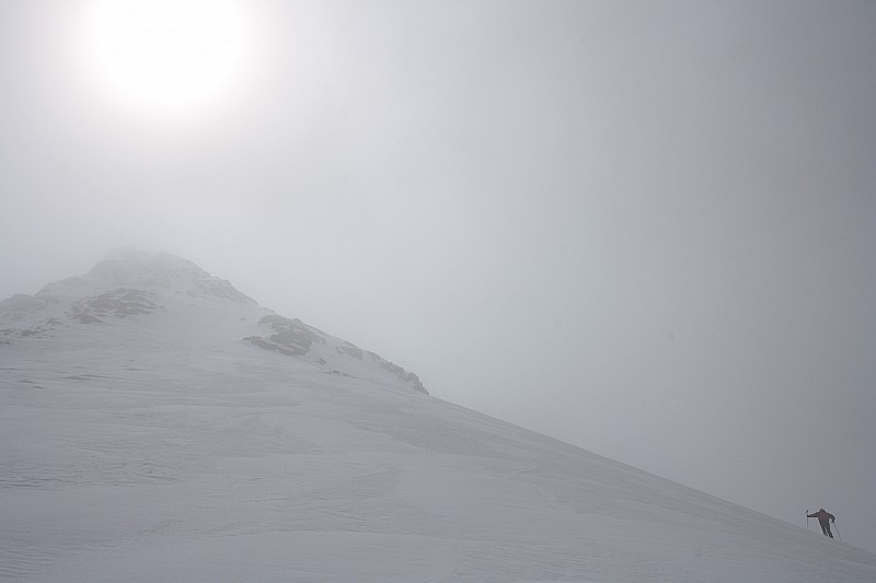 Pointe de Calabre : la meilleure neige des 2 jours...