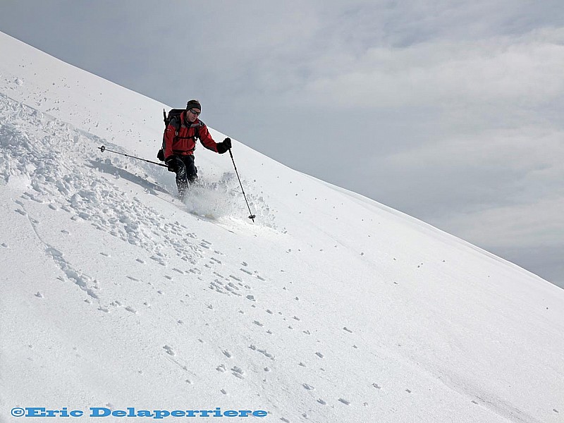 #7 Descente du Bishorn : Tout poudre encore à 18 h ! Descente du Bishorn : Tout poudre encore à 18 h !