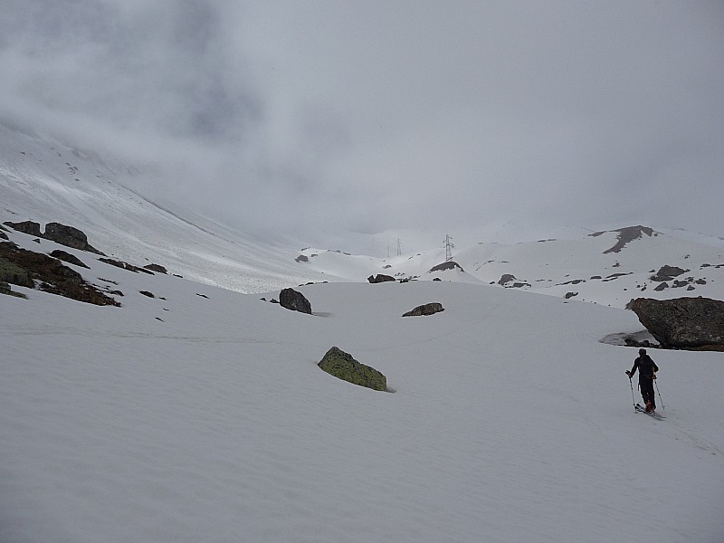 #8 Remontée côté Savoie : Ce n Remontée côté Savoie : Ce n'est pas le beau temps!