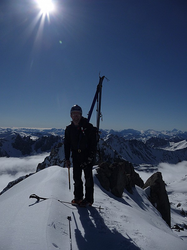 #3 Au sommet : Grand beau vers le sud Au sommet : Grand beau vers le sud