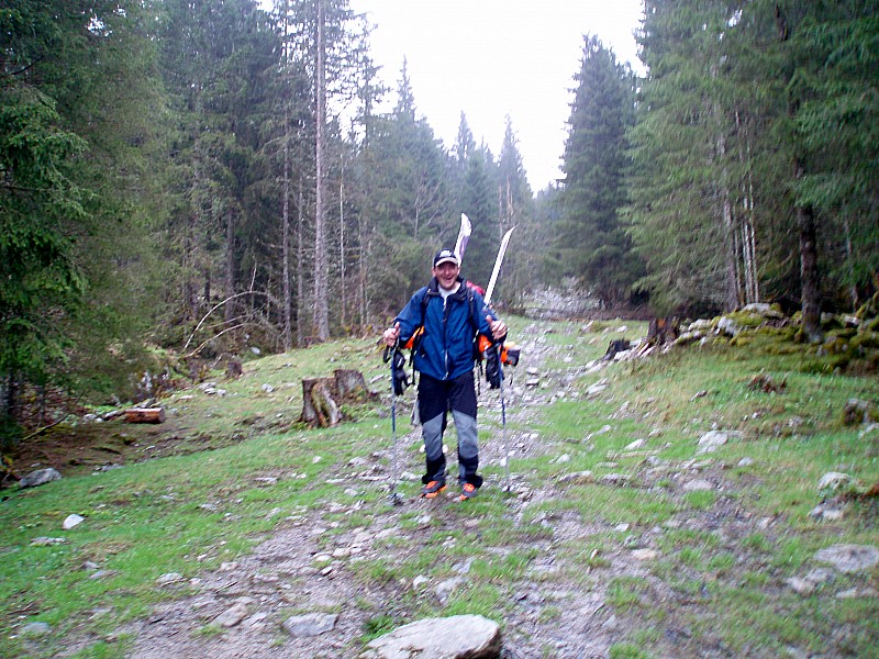 #9 Portage : C Portage : C'est là qu'on apprécie les baskets.