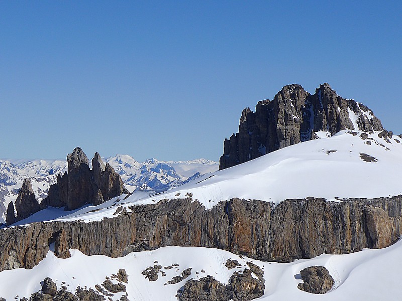 #7 Au-delà des Houerts : les Cerces, le Thabor. Au-delà des Houerts : les Cerces, le Thabor.