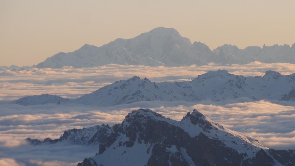 #8 Mont-Blanc : magnifique mer de nuages Mont-Blanc : magnifique mer de nuages