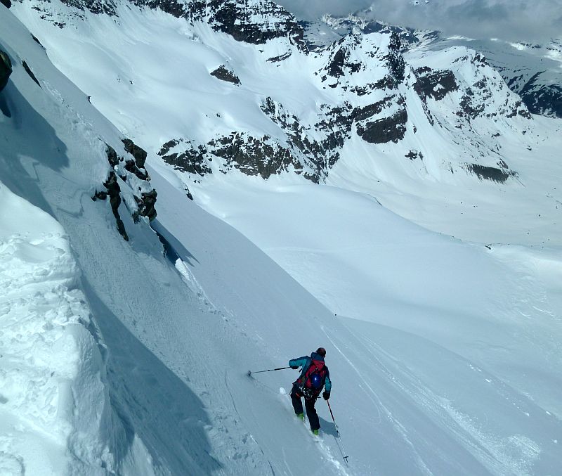 #18 Super neige pour cette deuxième descente Super neige pour cette deuxième descente