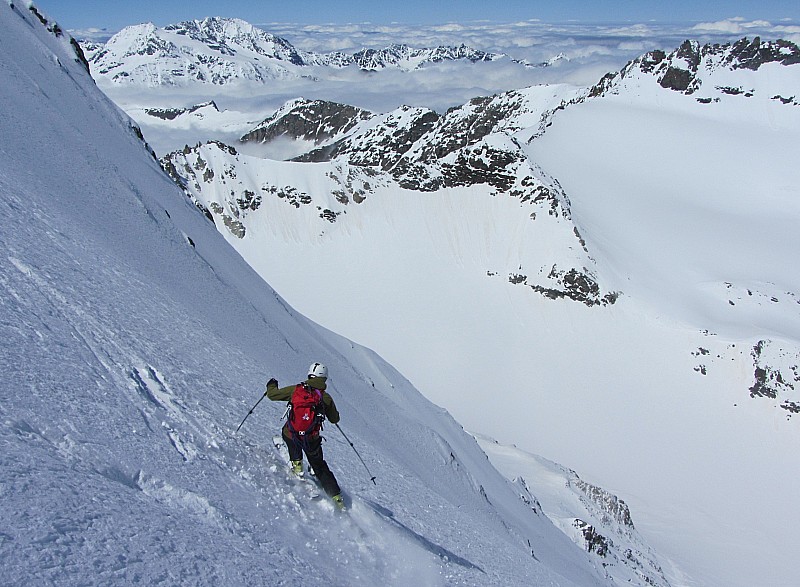 Parrachée : Bon ski...concentré.