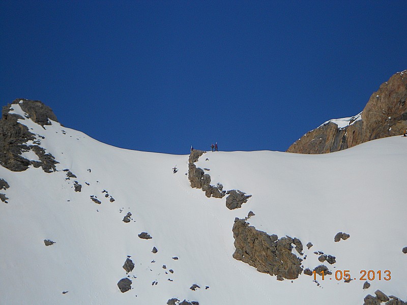#10 les trois même au sommet : sur la corniche monstre.... les trois même au sommet : sur la corniche monstre....