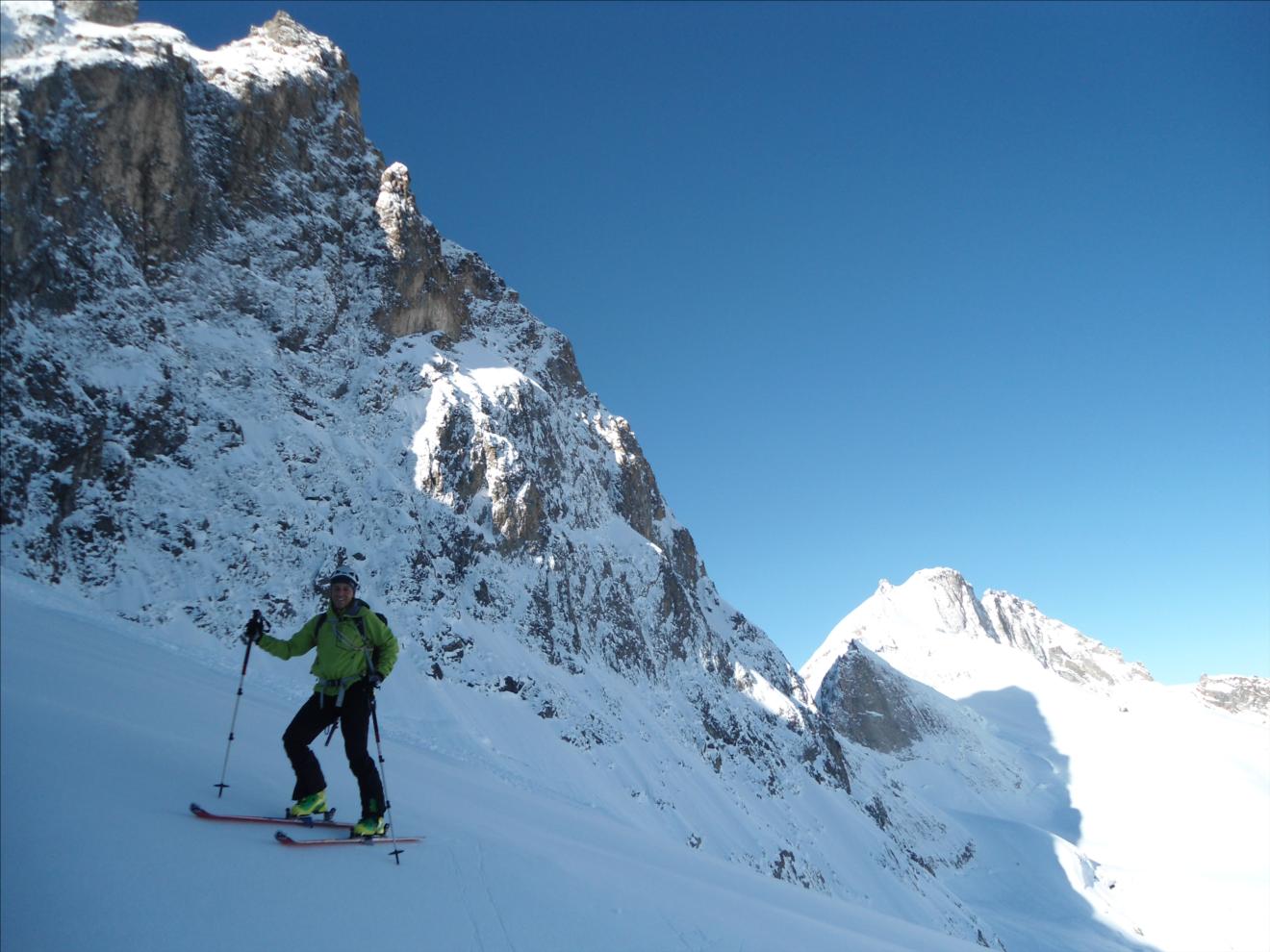 #15 Face Nord Meije : Derriere Laurent la brèche Face Nord Meije : Derriere Laurent la brèche