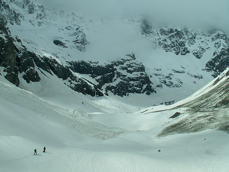 #26 Glacier de la plate des Agneau : on ne dirait pas mais ça se dégage ! Glacier de la plate des Agneau : on ne dirait pas mais ça se dégage !