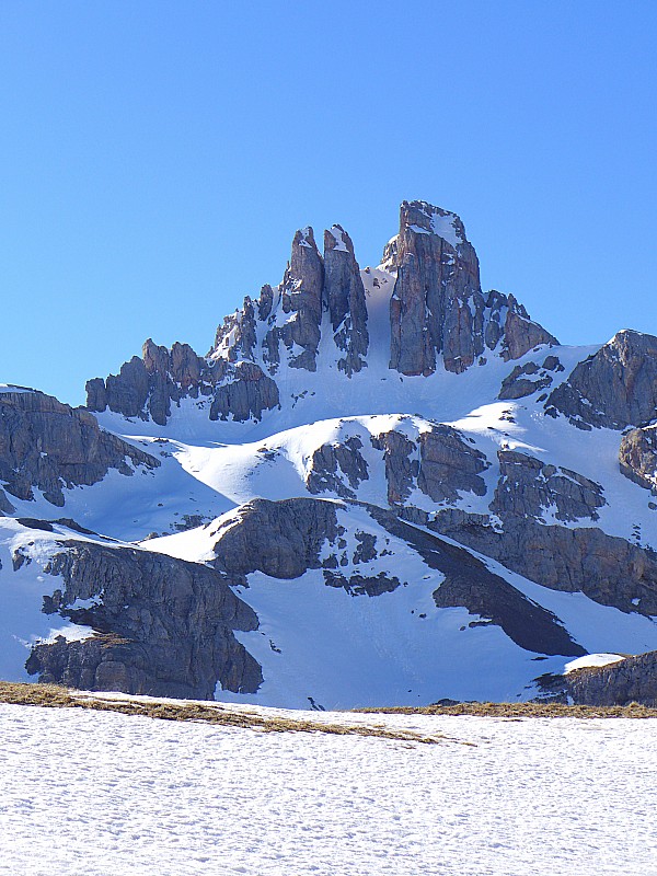 #3 Le Béal Traversier : et son couloir nord. Le Béal Traversier : et son couloir nord.