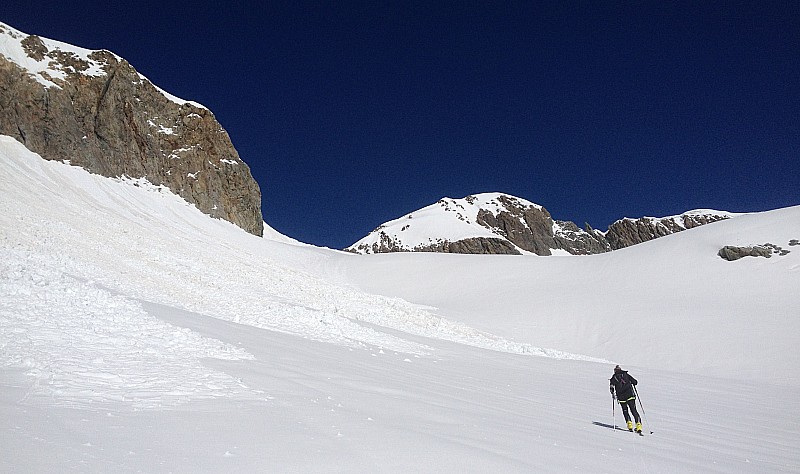 #3 En vue du col du Gioberney, Laurie à la trace !!! En vue du col du Gioberney, Laurie à la trace !!!