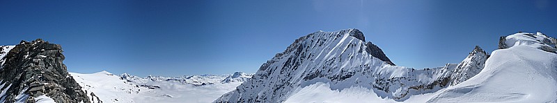 #4 La Dent Parrachée : depuis le Col du Moine La Dent Parrachée : depuis le Col du Moine
