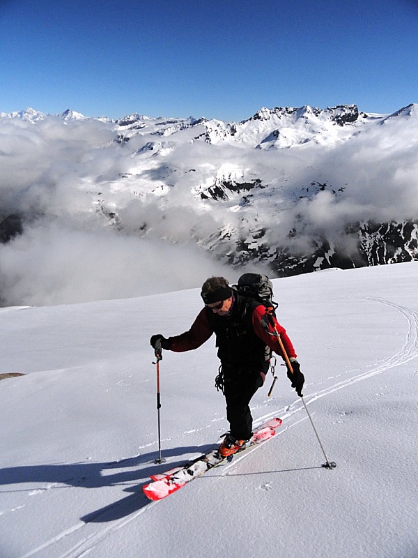 #6 Pointe de Charbonnel : Courage Jean-Claude, il reste même pas 1000 m de déniv... Pointe de Charbonnel : Courage Jean-Claude, il reste même pas 1000 m de déniv...