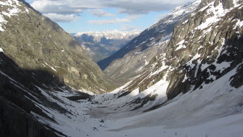 #14 Vue du vallon : Depuis le refuge des bans. Vue du vallon : Depuis le refuge des bans.