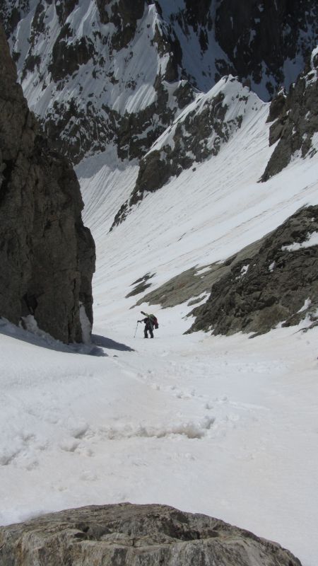 #19 Acces au pas des Aupillous : Tout passe en neige Acces au pas des Aupillous : Tout passe en neige